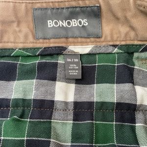 Bonobos straight fit cotton washed chino pants